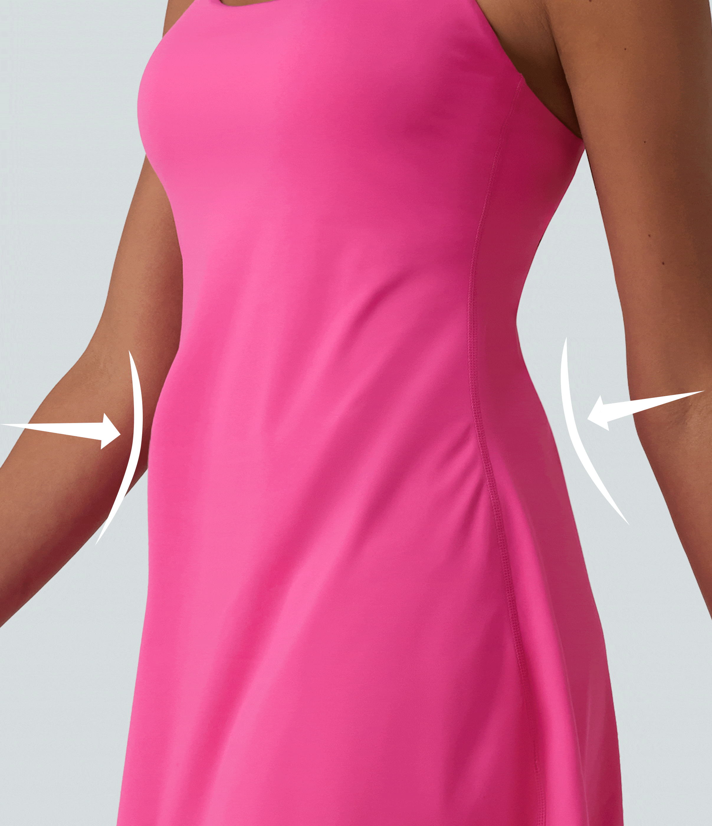 Softlyzero™ Plush Tummy Control Active Dress with Pockets-Easy Peezy Edition Softlyzero™ Plush Tummy Control Active Dress with Pockets-Easy Peezy Edition