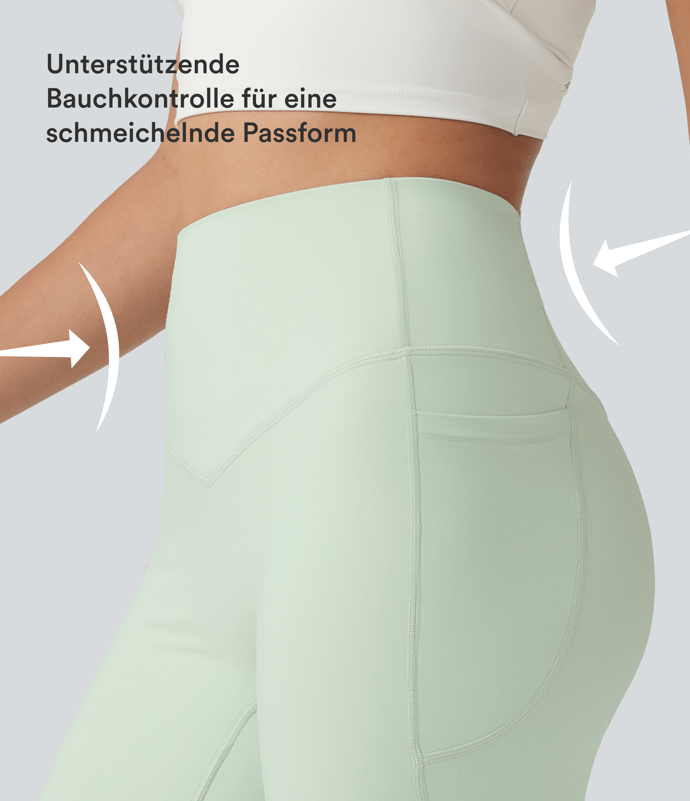 Halara UltraSculpt™ - Formende Trainings-Shorts mit hohem Bund, Seitentaschen und Bauchkontrolle - 12,7 cm Halara UltraSculpt™ - Formende Trainings-Shorts mit hohem Bund, Seitentaschen und Bauchkontrolle - 12,7 cm